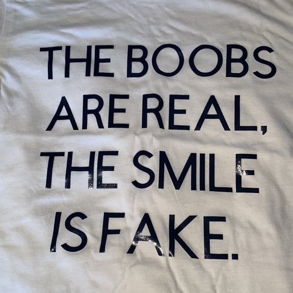 Small graphic printed white tee - Picture 2 of 3